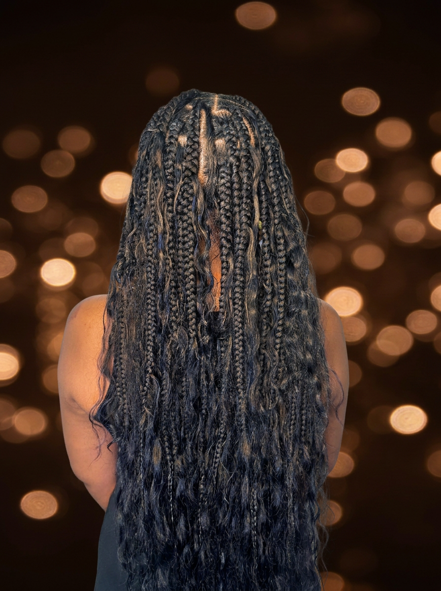 Large Bohemian Braids by DD Hair Braiding