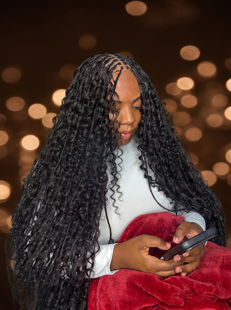 Small Bohemian Braids by DD Hair Braiding