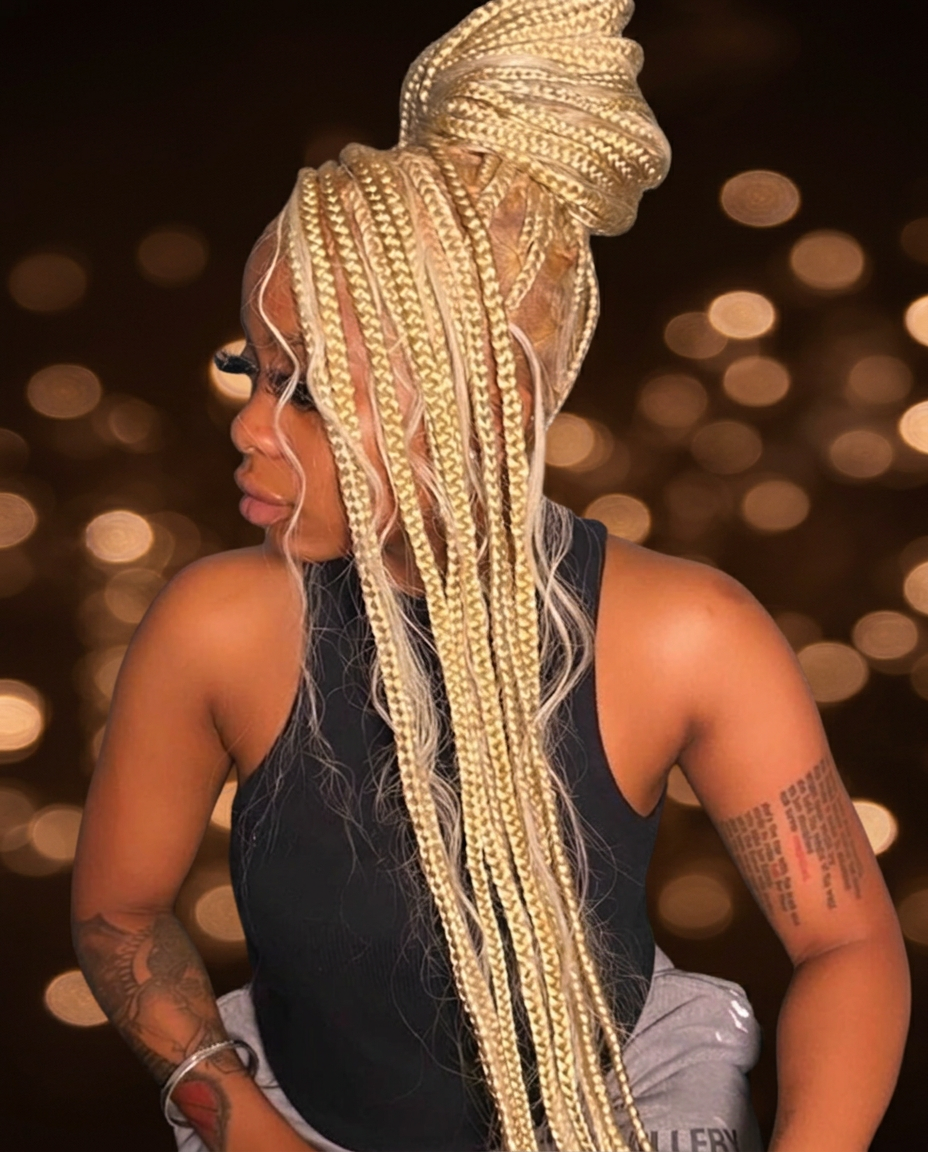 Medium Bohemian Braids by DD Hair Braiding