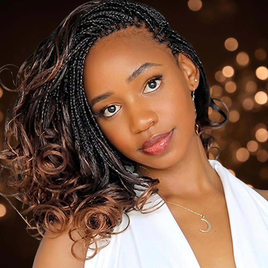 Small Medium French Curls by DD Hair Braiding